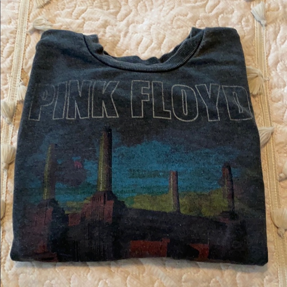 By junkfood Pink Floyd black washed sweatshirt